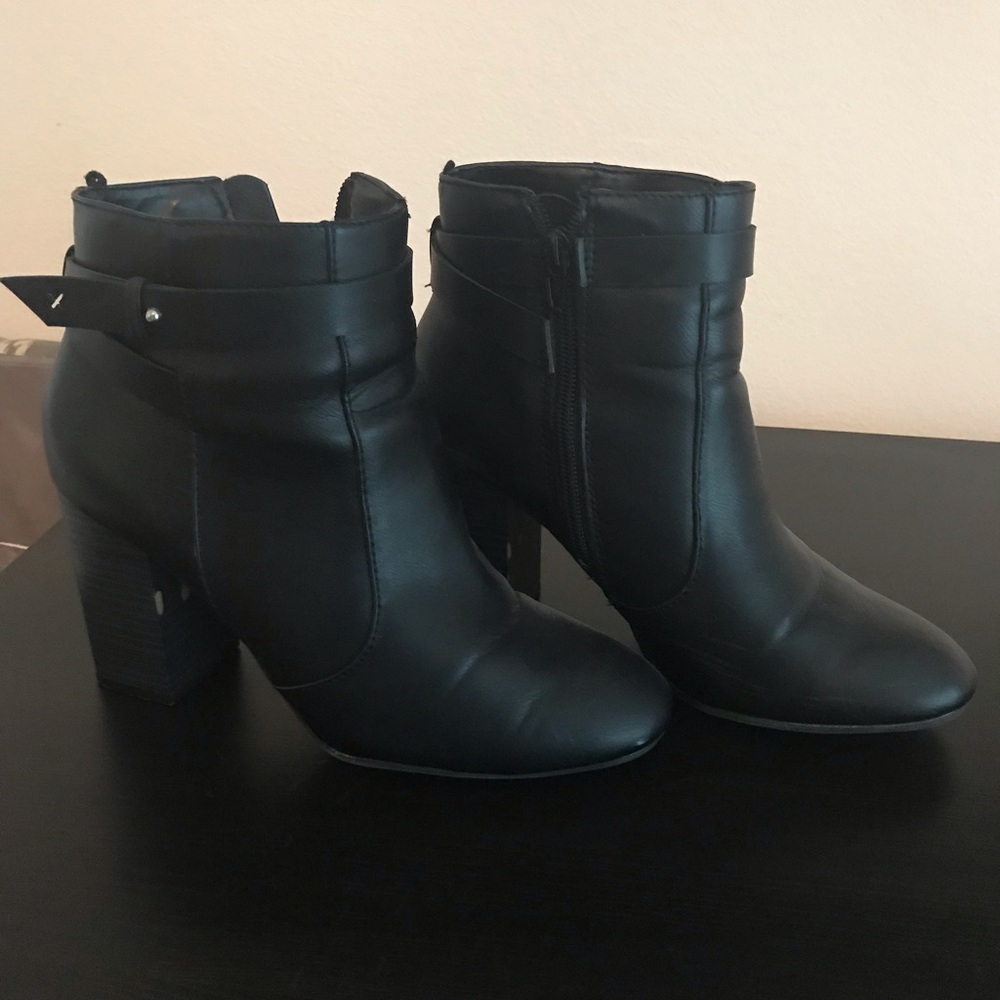 Black boots